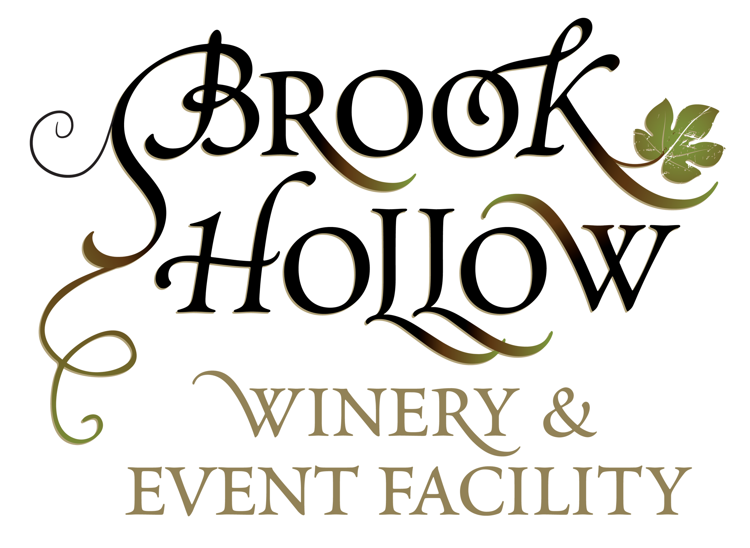 Brook Hollow Winery and Event Facility logo